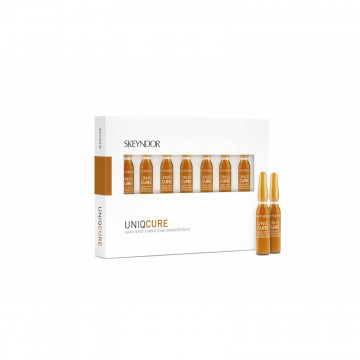 Концентрат для улучшения тона лица - Линия Uniqcure, 7 амп. х 2 мл Skeyndor