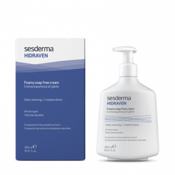 Крем-пенка для умывания Foamy soap free cream Hidraven, 300 мл Сесдерма (Sesderma)
