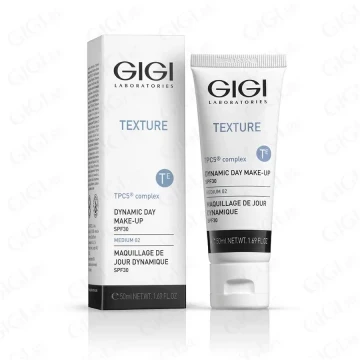 Динамический дневной тональный крем SPF 30 Тон 02 - Средний Texture DDM Dynamic Day Make-Up Medium, 50 мл GIGI