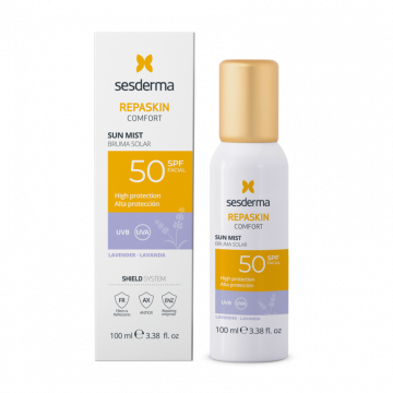 Спрей-мист солнцезащитный (Лаванда) Repaskin Comfort Lavander SPF50, 100 мл Сесдерма (Sesderma)