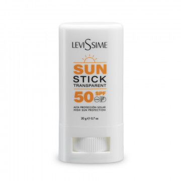 Солнцезащитный крем-стик Sun stick transparent SPF-50, 20 гр LeviSsime