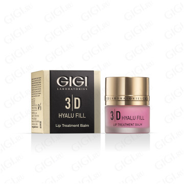 Увлажняющий бальзам для губ 3D Hyalu Fill, 20 мл GIGI