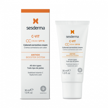 Крем корректирующий тон кожи C-Vit CC Cream, 30 мл Сесдерма (Sesderma)