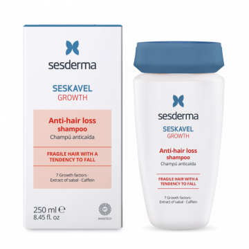 Шампунь от выпадения волос Anti-hair Loss Shampoo Seskavel, 250 мл Сесдерма (Sesderma)