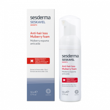 Пенка от выпадения волос Anti-hair loss foam Seskavel Mulberry, 50 мл Сесдерма (Sesderma)