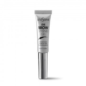 Прозрачная гель-маска для бровей с эффектом фиксации цвета Eyebrow Styling Gel, 10 мл Levissime