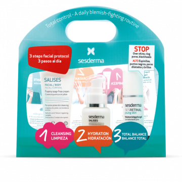 Набор «Анти-акне» из трех средств Antiacne pack Salises, Сесдерма (Sesderma)