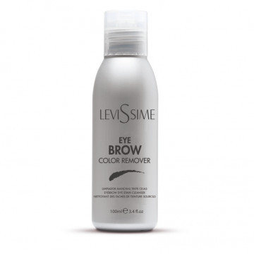 Очищающий лосьон для снятия краски с кожи Eyebrow Color Remover Levissime