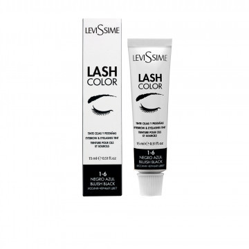 Краска для бровей и ресниц, № 1.6 иссиня-черный / Lash Color 15 мл Levissime