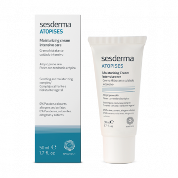 Увлажняющий крем от зуда и покраснений на лице Atopises, 50 мл Сесдерма (Sesderma)