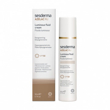 Флюид для сияния кожи лица Azelac RU SPF50, 50 мл Сесдерма (Sesderma)