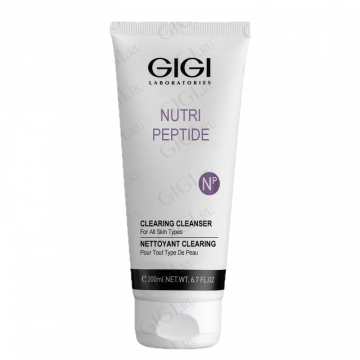Очищающий пептидный гель Nutri Peptide, 200 мл GIGI