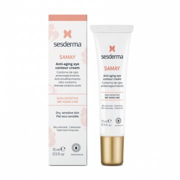 Крем контур антивозрастной для зоны вокруг глаз Samay Anti-aging eye contour cream, 15 мл Сесдерма (Sesderma)
