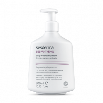 Крем-пенка для умывания восстанавливающая Soap-free foamy cream Sespanthenol, 300 мл Сесдерма (Sesderma)