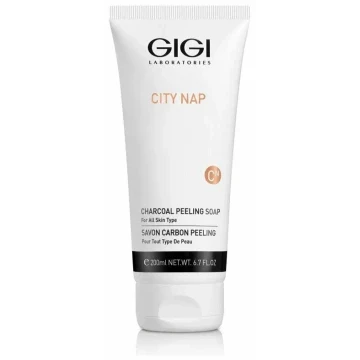Мыло жидкое для лица Charcoal Peeling soap City Nap, 200 мл GIGI