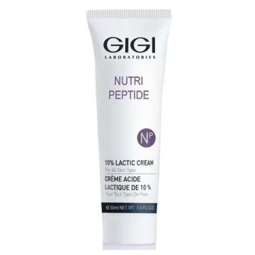 Крем с молочной кислотой Nutri Peptide 10% Lactic cream, 50 мл GIGI
