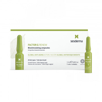 Средство в ампулах биостимулирующее Factor G Renew Biostimulating ampoules, 7 шт. по 1,5 мл Сесдерма (Sesderma)