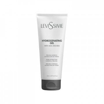 Гидрирующий гель-пилинг с АНА и ВНА кислотами Hydrogenating gel with AHA and BHA LeviSsime, 200мл
