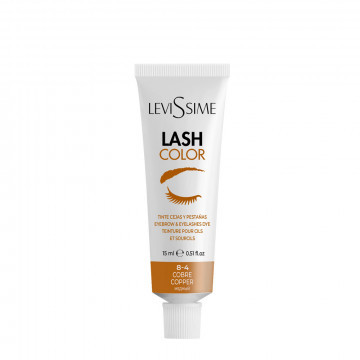 Краска для бровей и ресниц медный №8-4 Lash Color Copper LeviSsime, 15 мл