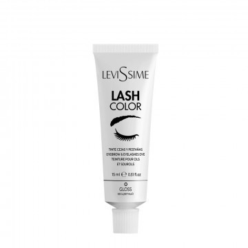 Краска для бровей и ресниц бесцветный №0 Lash Color Gloss LeviSsime, 15 мл