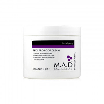 Активный заживляющий и противовоспалительный крем для ног Pedi pro foot cream, 120 гр M.A.D Skincare