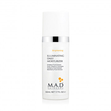 Дневной увлажняющий крем с эффектом выравнивания тона кожи Illuminating daily moisturizer, 50 гр M.A.D Skincare