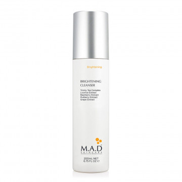Очищающий гель с эффектом выравнивания тона кожи Brightening сleanser, 200 мл M.A.D Skincare