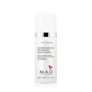 Восстанавливающий ночной крем «Антистресс» Environmental destressing night cream, 50 гр M.A.D Skincare
