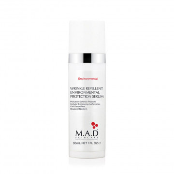 Защитная сыворотка против морщин Wrinkle repellent environmental protection serum, 30 гр M.A.D Skincare