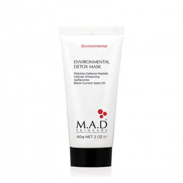 Детоксицирующая очищающая маска Environmental detox mask, 60 гр M.A.D Skincare