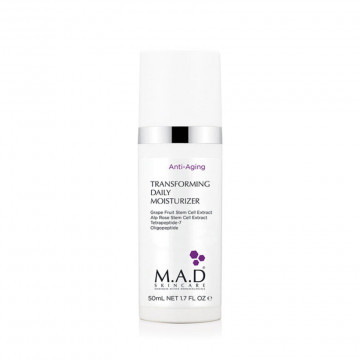 Увлажняющий дневной крем предупреждающий старение кожи Transforming daily moisturizer, 50 гр M.A.D Skincare