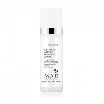 Сыворотка с ботулоподобным эффектом Just relax wrinkle minimizing serum, 30 гр M.A.D Skincare