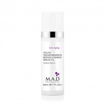 Сыворотка для комплексного омоложения кожи с 1% ретинолом Youth transformation retinol complex serum, 30 гр M.A.D Skincare